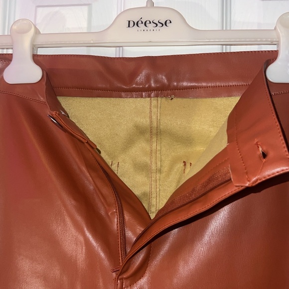 Streetwear Society | Rustic Orange High Waist Skinny Leggings | Womens | Bundle - Picture 4 of 4